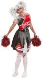 Cheerleader zombie pakje rood