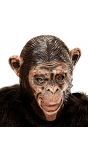 Chimpansee masker met open mond