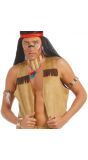 Cowboy indianen suedelook vest
