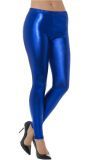 Disco leggings blauw