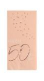 Elegant lush blush 50 jaar servetten 10 stuks