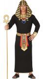 Farao kostuum zwart goud