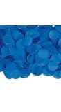 Feest confetti 1 kilo blauw
