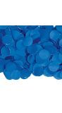 Feest confetti 100 gram blauw