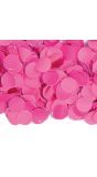 Feest confetti 100 gram neon roze