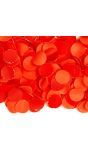 Feest confetti 100 gram rood