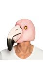 Flamingo hoofdmasker roze
