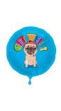 Folieballon beterschap hondje