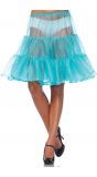 Glimmende licht blauwe petticoat