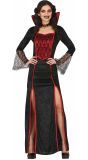 Gothische vampier jurk vrouw