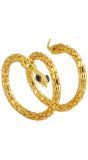 Gouden egyptische slang armband