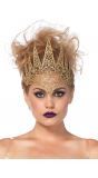 Gouden keizerlijke kroon haarband
