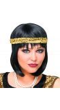 Gouden pailletten hoofdband