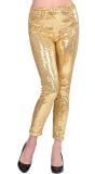 Gouden pailletten legging