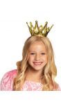Gouden prinses Amy kroontje kind