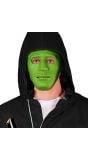 Groene anoniem masker