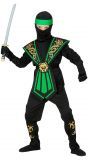 Groene kombat ninja kostuum kind