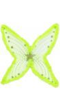 Groene maxi glitter vleugels