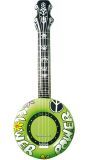 Groene opblaasbare banjo