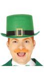 Groene st Patricks Day hoge hoed