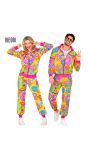 Groovy hippie neon foute trainingspak