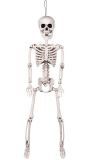 Halloween beweegbaar skelet hangdecoratie 60cm