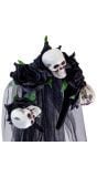 Halloween bruidsluier met schedels