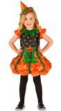 Halloween Heks pompoen jurkje