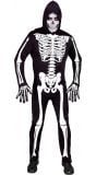 Halloween skelet kostuum heren