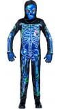 Halloween toxic skelet kostuum kind