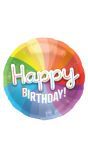 Happy Birthday folieballon 3D 56cm