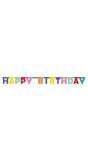 Happy Birthday letterslinger color pop