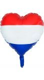 Hartvormige folieballon Nederland