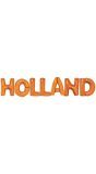 HOLLAND supporter folieballon letters