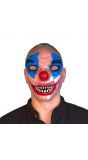 Horror clown masker transparant