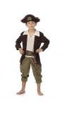 Jongens piraten kostuum