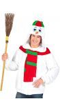 Kerst kostuum sneeuwman