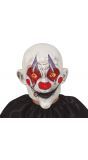 Killer clown masker met sigaar