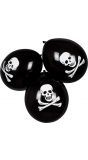 Klassiek piraten doodshoofd ballonnen