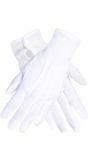 Klassieke witte handschoenen
