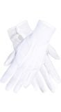 Klassieke witte handschoenen xl