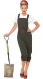 Landwerker outfit groen dames