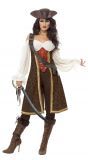 Lange jurk dames piraat