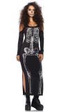 Lange skelet jurk dames