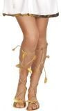 Laurel Romeinse gouden sandalen