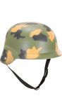 Leger camouflage helm