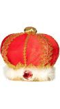 Luxe koninklijke majesteit hoed