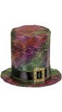 Meerkleurige gothic hoge hoed