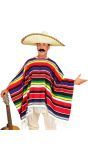 Mexicaanse heren poncho