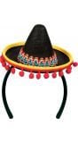 Mexicaanse hoed mini hoedje haarband